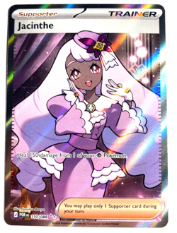 Pokemon Jacinthe Trainer + FREE extra Rare card! - Image 1