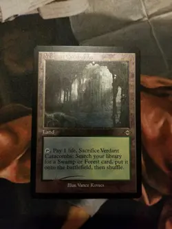 Verdant Catacombs RETRO ETCHED FOIL - Magic The Gathering MTG Card - MH2 - Image 1