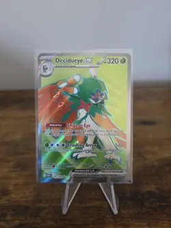 Pokemon Decidueye EX 320 HP 240 Attack Card POR 100/088 English - Image 1