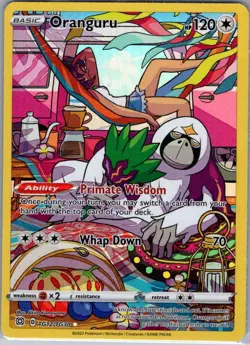 Oranguru TG12/TG30 SWSH09: Brilliant Stars Trainer Gallery - Pokemon Card - NM - Image 1