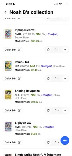 Pokemon TCG 37 Card Lot ( INCLUDES RAINDOW RARE CHARZIRAD) - Image 3