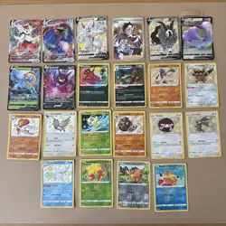 2021 Pokemon Cards Lot (22) Shining Fates Vmax, V, Halo, Full Art - Image 1