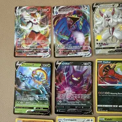2021 Pokemon Cards Lot (22) Shining Fates Vmax, V, Halo, Full Art - Image 2