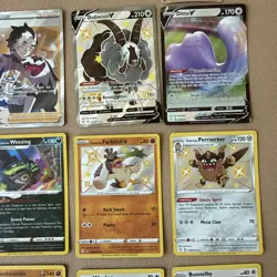 2021 Pokemon Cards Lot (22) Shining Fates Vmax, V, Halo, Full Art - Image 4