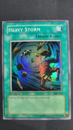 Heavy Storm MRD-142 Super Rare 1st Edition 068 💎CLEAN💎 LP Yugioh Card - Image 1