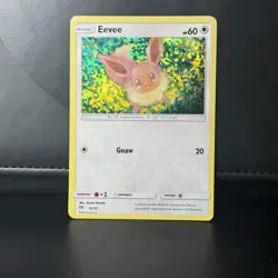 Eevee 12/12 Holo McDonald’s Promo 2019 Pokemon Card LP - Image 1