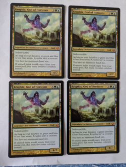 4 Kruphix, God of Horizons Journey into Nyx MTG NM Free shipping with tracking - Image 1