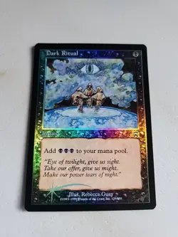 Foil Dark Ritual Mercadian Masques LP Lightly Played MTG - Image 2