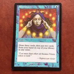 Magic the Gathering - Mercadian Masques Brainstorm 61 Common 1999 - Image 1
