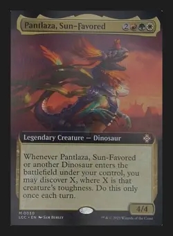 Pantlaza, Sun-Favored (Extended Art) – Commander: The Lost Caverns of Ixalan 30 - Image 1