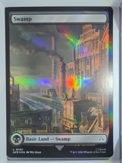 Swamp (FOIL) - L105 - MTG - Universes Beyond: Assassin's Creed (ACR) - Image 1