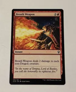 MTG Breath Weapon - Commander Legends: Battle For Baldurs Gate LP - Image 1