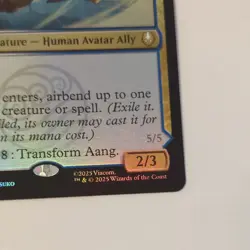 Aang, Swift Savior Avatar: The Last Airbender Foil - Image 4