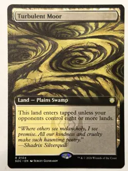 Turbulent Moor (Extended Art) R Commander: Secrets of Strixhaven 104 NM - Image 1