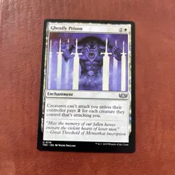 Ghostly Prison 116 UC Commander: Tarkir: Dragonstorm MTG NM/M - Image 1