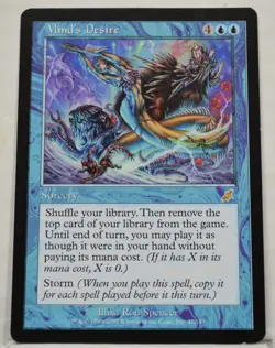 MTG Mind's Desire - Scourge - VLP - Image 1