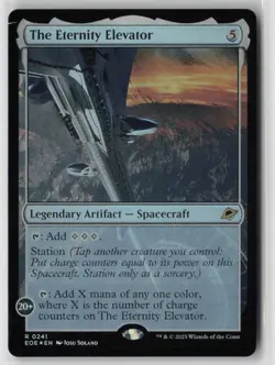 The Eternity Elevator 241 Rare Edge of Eternities Foil Near Mint - Image 1