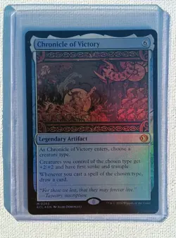 Chronicle of Victory (Foil) Lorwyn Eclipsed Magic The Gathering NM - Image 1