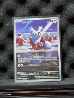 Delibird 152/132 Illustration Rare IR Pokemon Mega Evolution Mint Condition - Image 1
