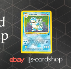 Blastoise Base Set 2 2/130 Holo Rare MP Pokemon Card T1 - Image 1
