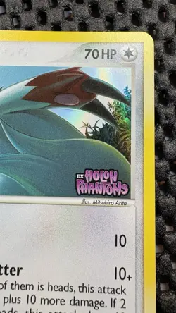 Pokemon Eng Rare Holo Foil Zangoose 34/110 Ex Holon Phantoms Stamp Stamped - Image 2