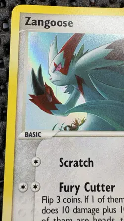 Pokemon Eng Rare Holo Foil Zangoose 34/110 Ex Holon Phantoms Stamp Stamped - Image 5