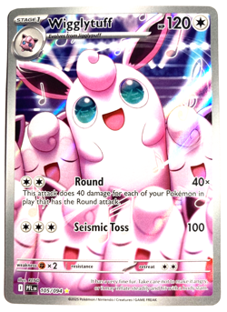 Pokemon Wigglytuff Illustration Rare + FREE extra Rare card!y - Image 1