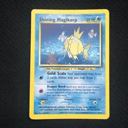 Pokemon Shining Magikarp 66/64 Neo Revelation Secret Rare Holo - Image 1