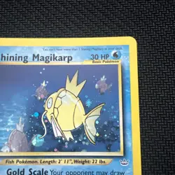 Pokemon Shining Magikarp 66/64 Neo Revelation Secret Rare Holo - Image 3