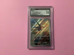 2024 POKEMON SURGING SPARKS ILLUSTRATION RARE HOLO #203 LATIOS CGC 10 GEM MINT - Image 1