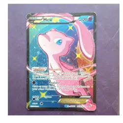 Pokemon Mew-EX Full Art Ultra Rare Holo RC24/RC25 Radiant Collection 120 HP - Image 1