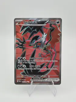 Yveltal EX 105/088 Ultra Rare Full Art Holo, Perfect Order Pokemon TCG - Image 3