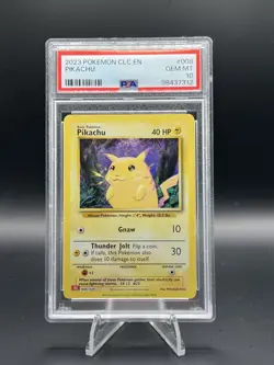 2023 Pokemon CLC EN Classic #008 Pikachu PSA 10 GEM MINT - Image 1