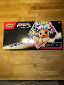 Pokemon TCG: Scarlet & Violet - Prismatic Evolutions Surprise Box Factory Sealed - Image 1