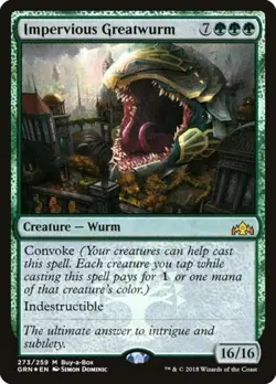 MTG English Impervious Greatwurm NM Foil Promos: Buy-A-Box - Image 1