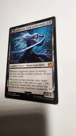 Sephiroth, Fabled SOLDIER Final Fantasy Regular FF MTG magic - Image 1