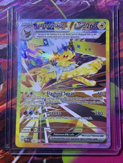 Jolteon ex 153/131 Pokemon TCG SV: Prismatic Evolutions SIR Holo - Image 1