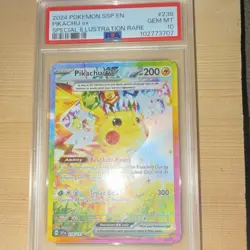 Pokemon Pikachu ex 238/191 Surging Sparks Special Illustration Rare PSA 10 Holo - Image 1