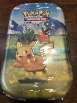 Pokemon TCG Mega Evolution Ascended Heroes Mini Tin Sealed, Pikachu & Tepig - Image 1
