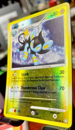 Pokemon TCG Luxio 62/146 Legends Awakened Reverse Holo Uncommon LP/MP - Image 3
