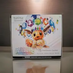 Empty Prismatic Evolutions Pokemon Center Etb! No Packs And No Promo! - Image 1