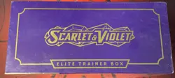 Pokemon TCG Scarlet and Violet Base Elite Trainer Box ETB Miraidon SEALED NEW 820650853418 - Image 3