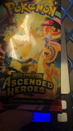 23.71g HEAVY Pokemon Ascended Heroes Booster Pack - Sealed - Potential High Hit! - Image 2