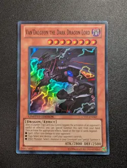 Van'Dalgyon The Dark Dragon Lord CT07-EN007 Super Rare Limited LP - Image 1