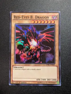 Red-Eyes B. Dragon DPBC-EN021 Super Rare 1st Edition LP - Image 1