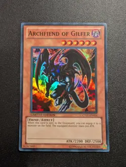 Archfiend of Gilfer CT07-EN014 Super Rare Limited LP - Image 1