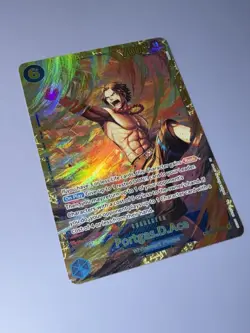 Portgas D. Ace OP13-119 SEC Carrying On His Will One Piece NM - Image 3