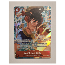 Monkey.D.Luffy OP12-015 Legacy of the Master Super Rare Alt Art Foil - Image 1