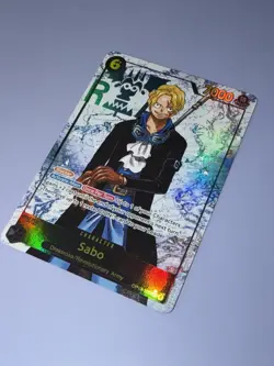 One Piece TCG Sabo SEC Alternate Alt Art (Parallel) OP13-120 - NM - English - Image 3
