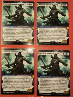 4X PLAY SET/MTG - ADEWALE' , BREAKER OF CHAINS, ACR. NM #136 ,REGULAR FINISH - Image 1